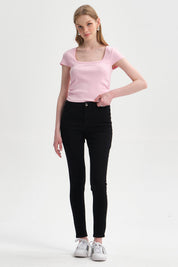 Jeans Mujer Super Skinny Emilia Negro