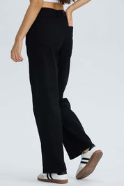 Jeans Mujer Calce Recto Negro