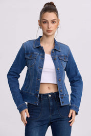 Chaqueta Mujer Clásica Azul
