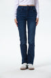 Jeans Mujer Flo Calce Recto Azul Oscuro