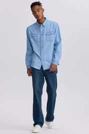 Jeans Hombre Straight 605 Azul Indigo
