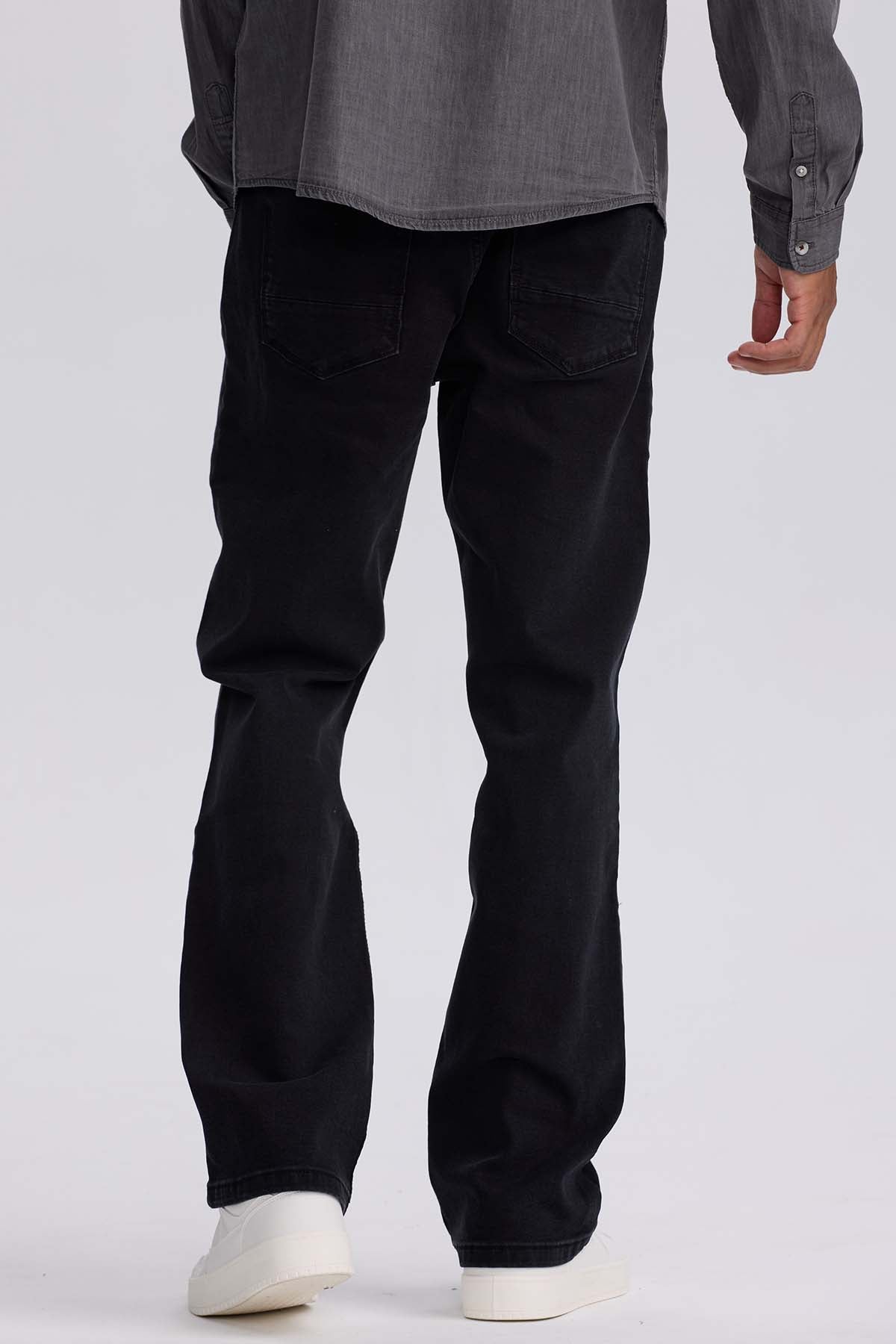 Jeans Hombre Straight 605 Negro