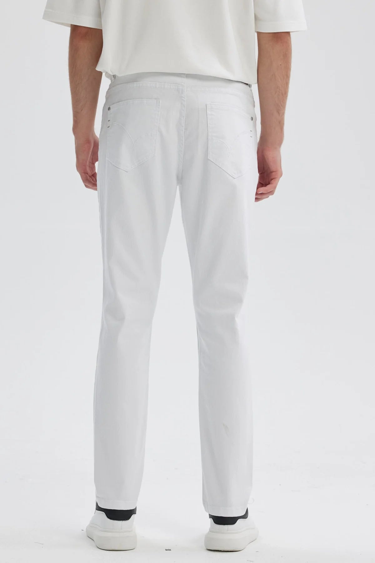 Jeans Hombre Skinny 101 Blanco