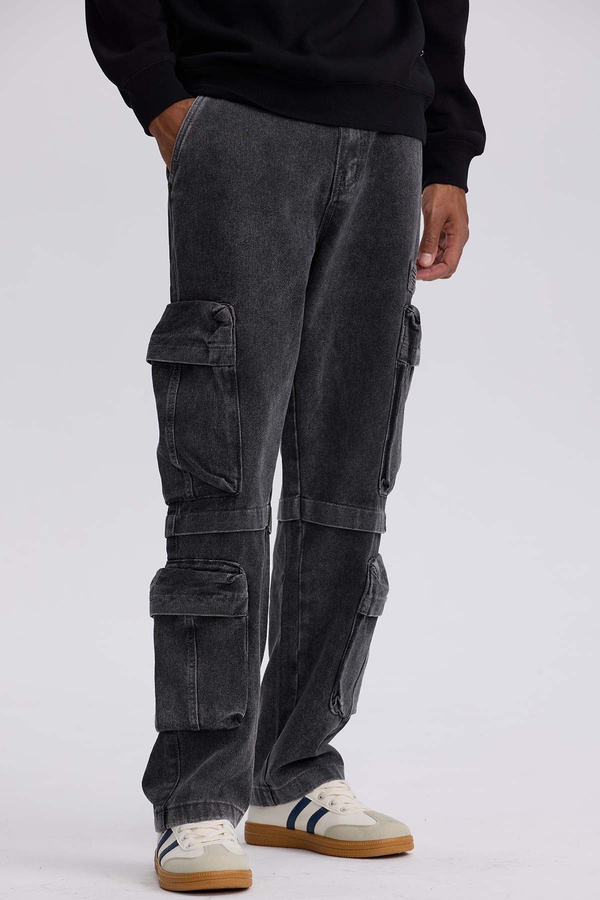 Pantalones Cargo Pantalones Vaqueros Hombre Talla 48 Pantalon