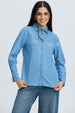 Blusa Mujer Vaquera Azul