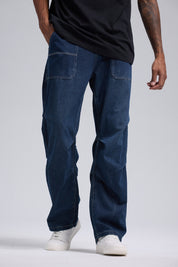 Jeans Hombre Parachute Azul Indigo