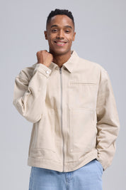 Chaqueta Hombre Full Moda Beige