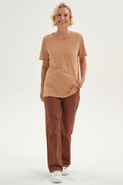 Polera Mujer Con Tachas Camel