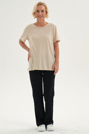 Jeans Mujer Flare Tiro Alto Negro