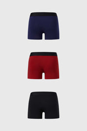 Boxer Hombre Tripack Rojo
