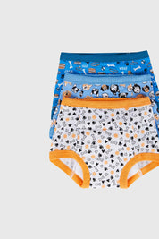 Boxer Niño Tripack Azul
