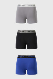 Boxer Hombre Tripack Negro