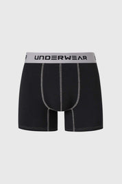 Boxer Hombre Tripack Largo Negro