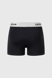 Boxer Hombre Tripack Liso Negro