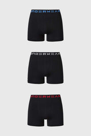 Boxer Hombre Tripack Medio Negro