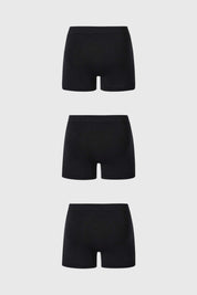 Boxer Hombre Tripack Medio Negro