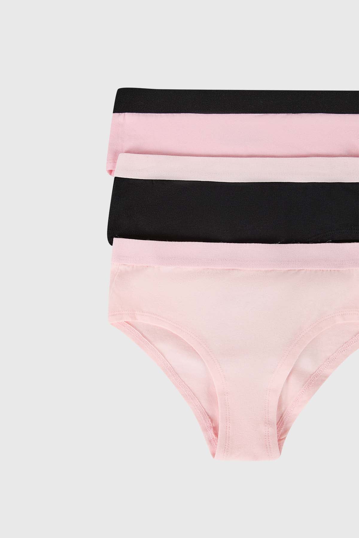 Calzón Niña Tripack Pantaleta Rosado