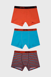 Boxer Niño Tripack Teens Naranjo