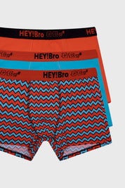 Boxer Niño Tripack Teens Naranjo