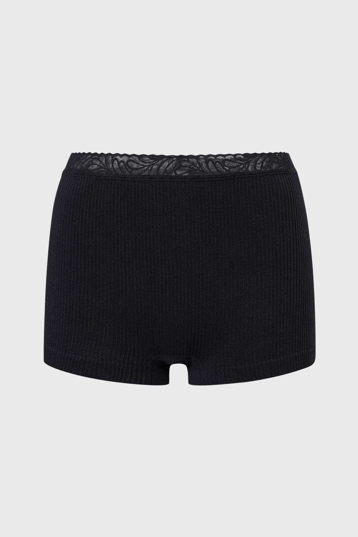 Calzón Mujer Short Negro