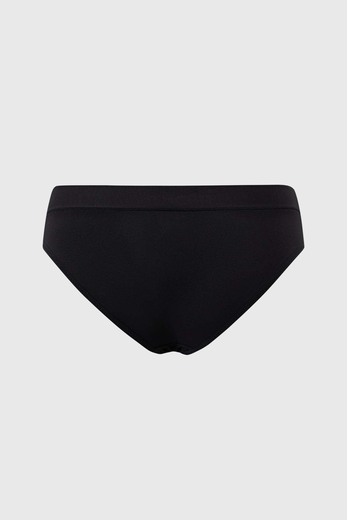 Calzón Mujer Bikini Sin Costura Negro