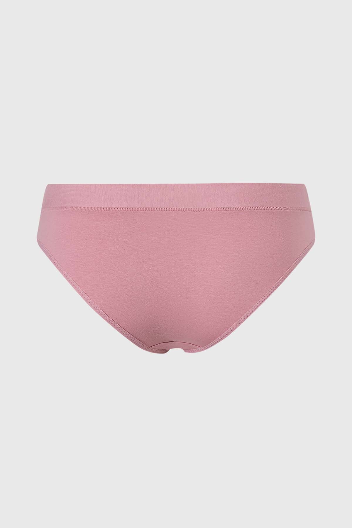 Calzón Mujer Bikini Sin Costura Rosa Viejo
