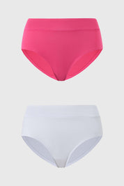 Calzón Mujer Tiro Alto Sin Costura Gris Oscuro