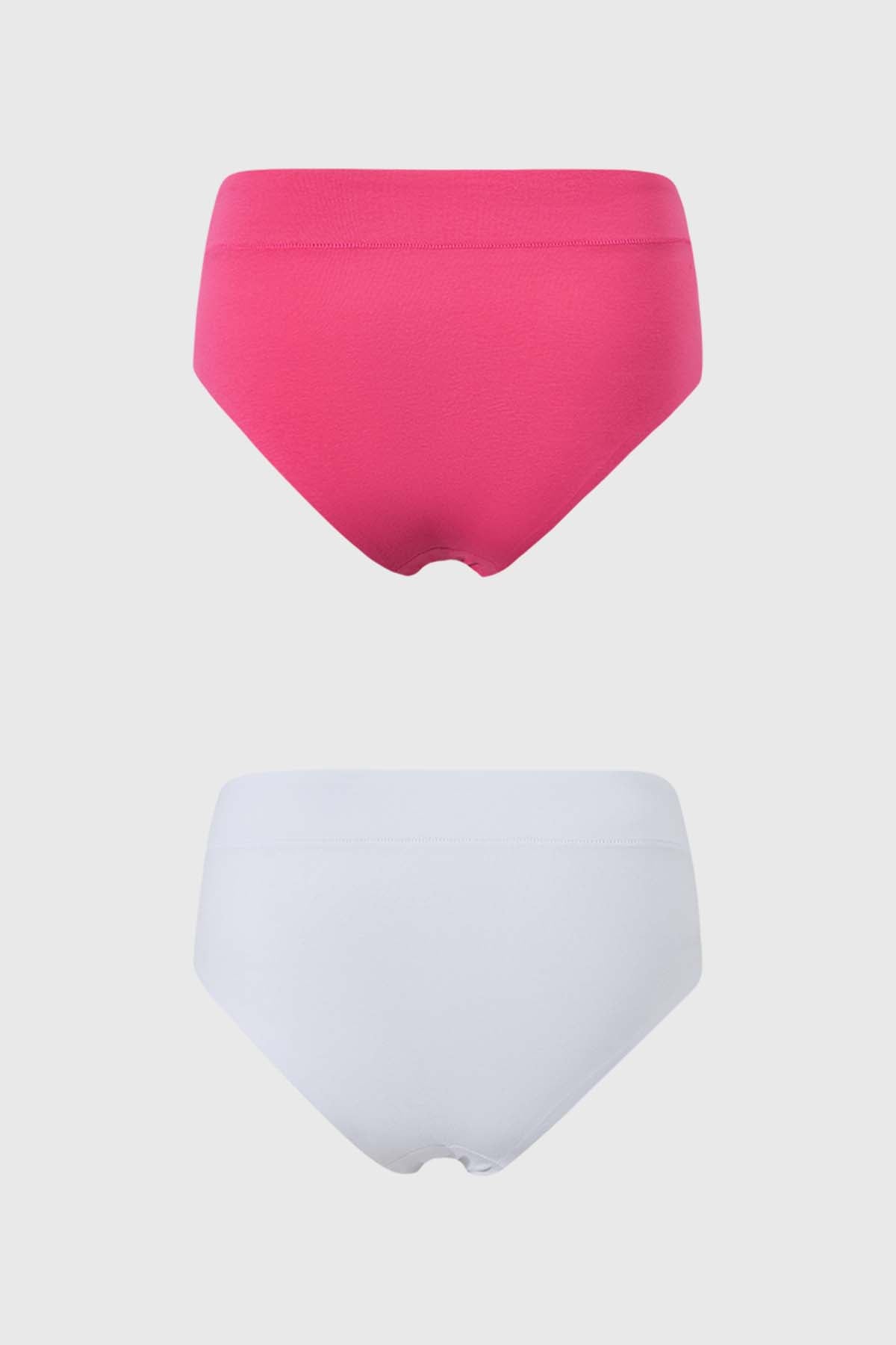 Calzón Mujer Tiro Alto Sin Costura Gris Oscuro