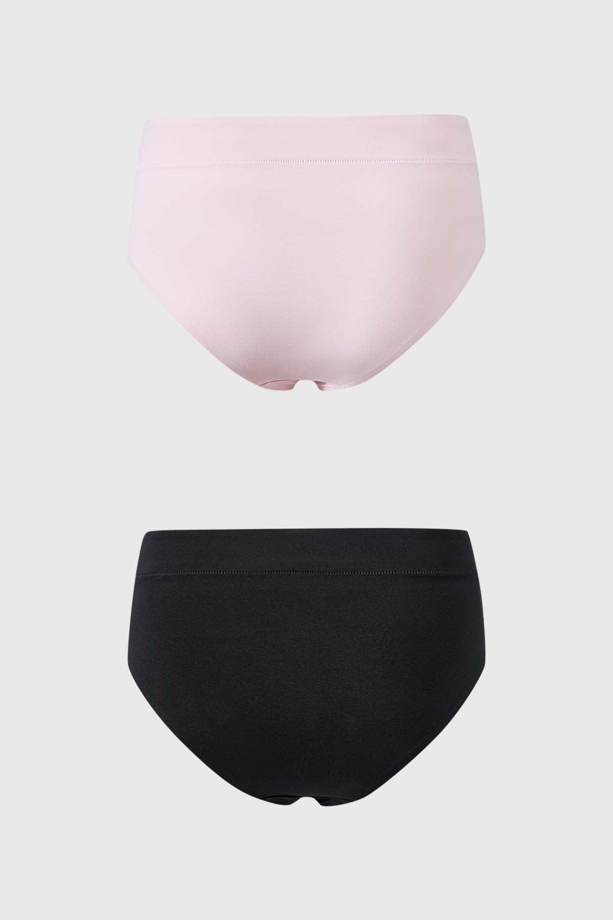 Calzón Mujer Tiro Alto Sin Costura Palo Rosa