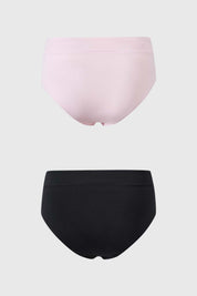 Calzón Mujer Tiro Alto Sin Costura Palo Rosa