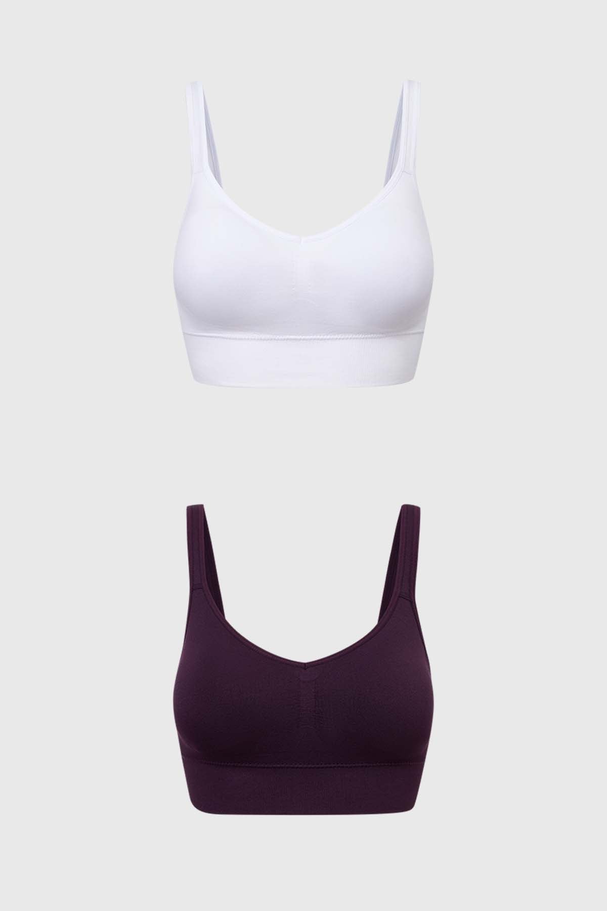 Sostén Mujer Peto Comfort Bipack Blanco – Fashion´s Park