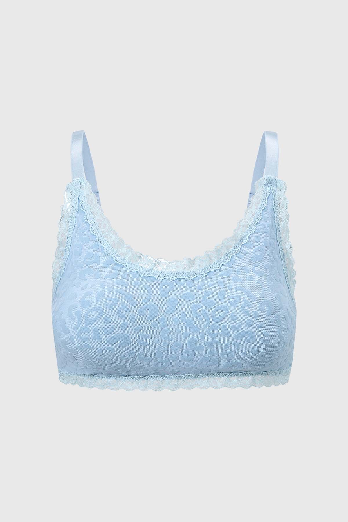 Sostén Mujer Bipack Peto Azul Claro