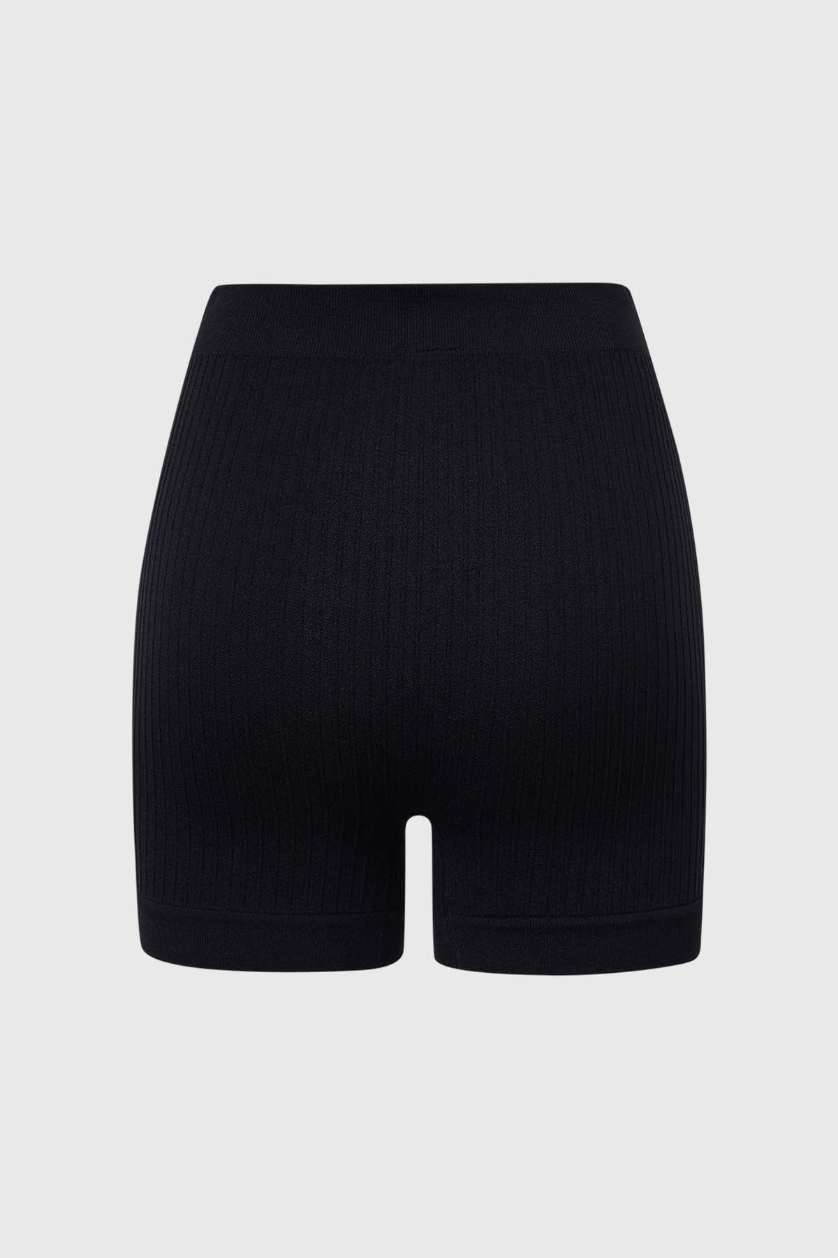 Calzón Mujer Short Rib Negro
