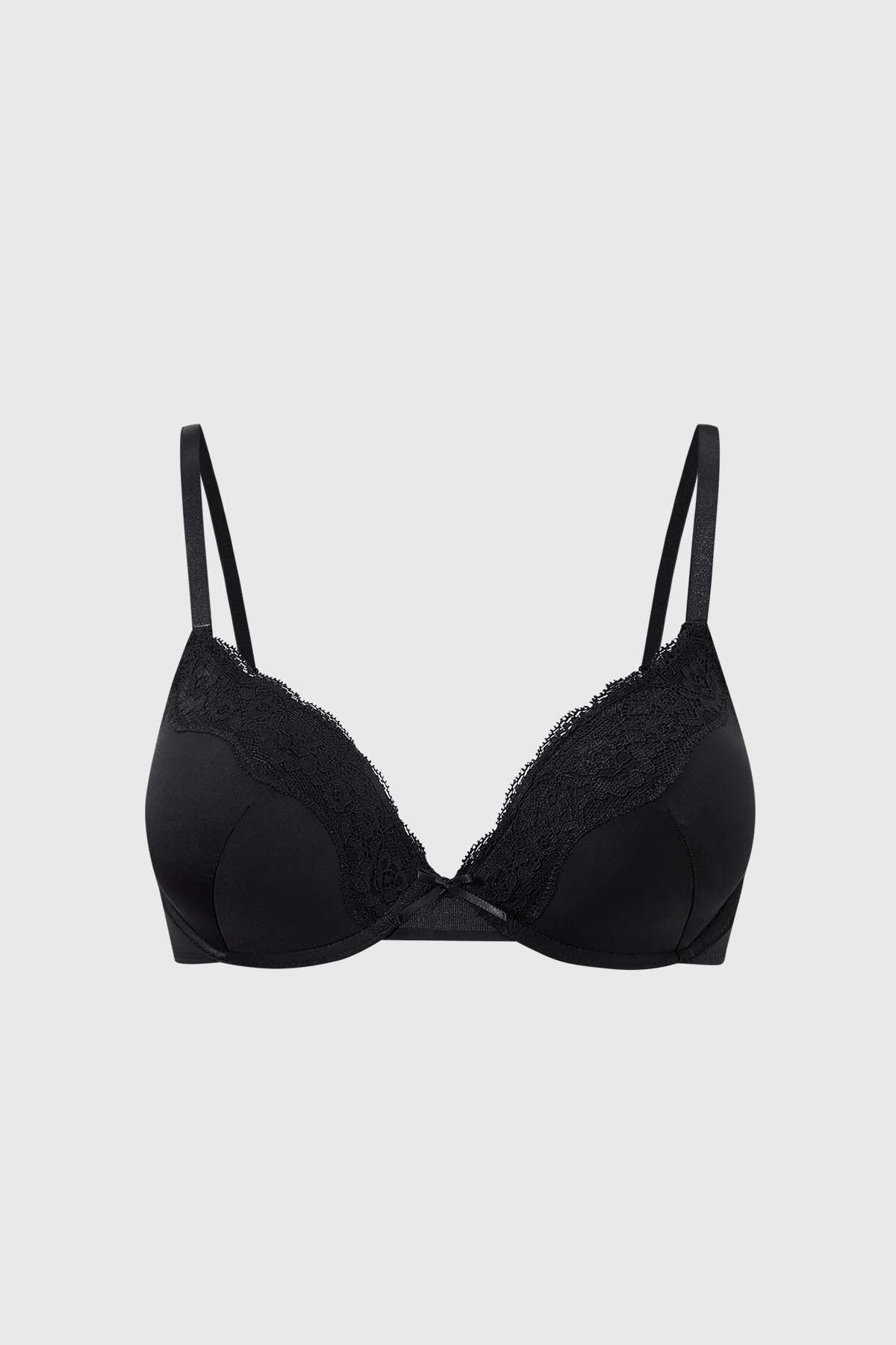 Sostén negro encaje mujer | Fashion's Park Chile – Fashion´s Park