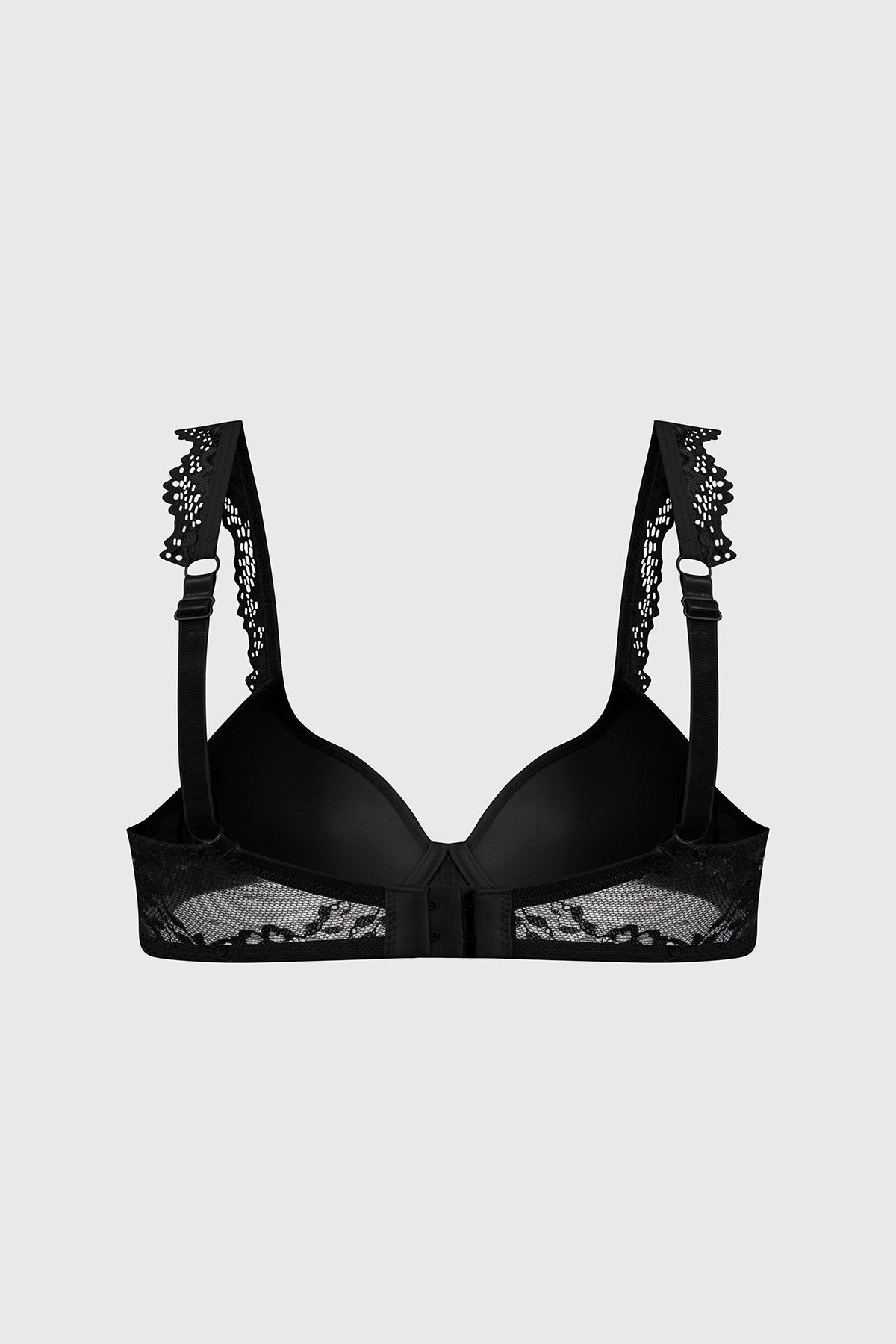 Sostén Mujer Copa Soft Detalle Encaje Negro