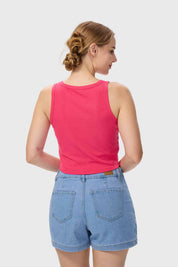Polera Mujer Sudadera Magenta