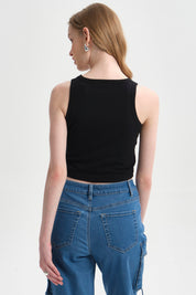 Polera Mujer Sudadera Negro
