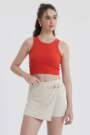 Polera Mujer Sudadera Rojo