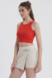 Polera Mujer Sudadera Rojo