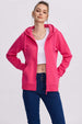 Polerón Mujer Hoodie Fucsia