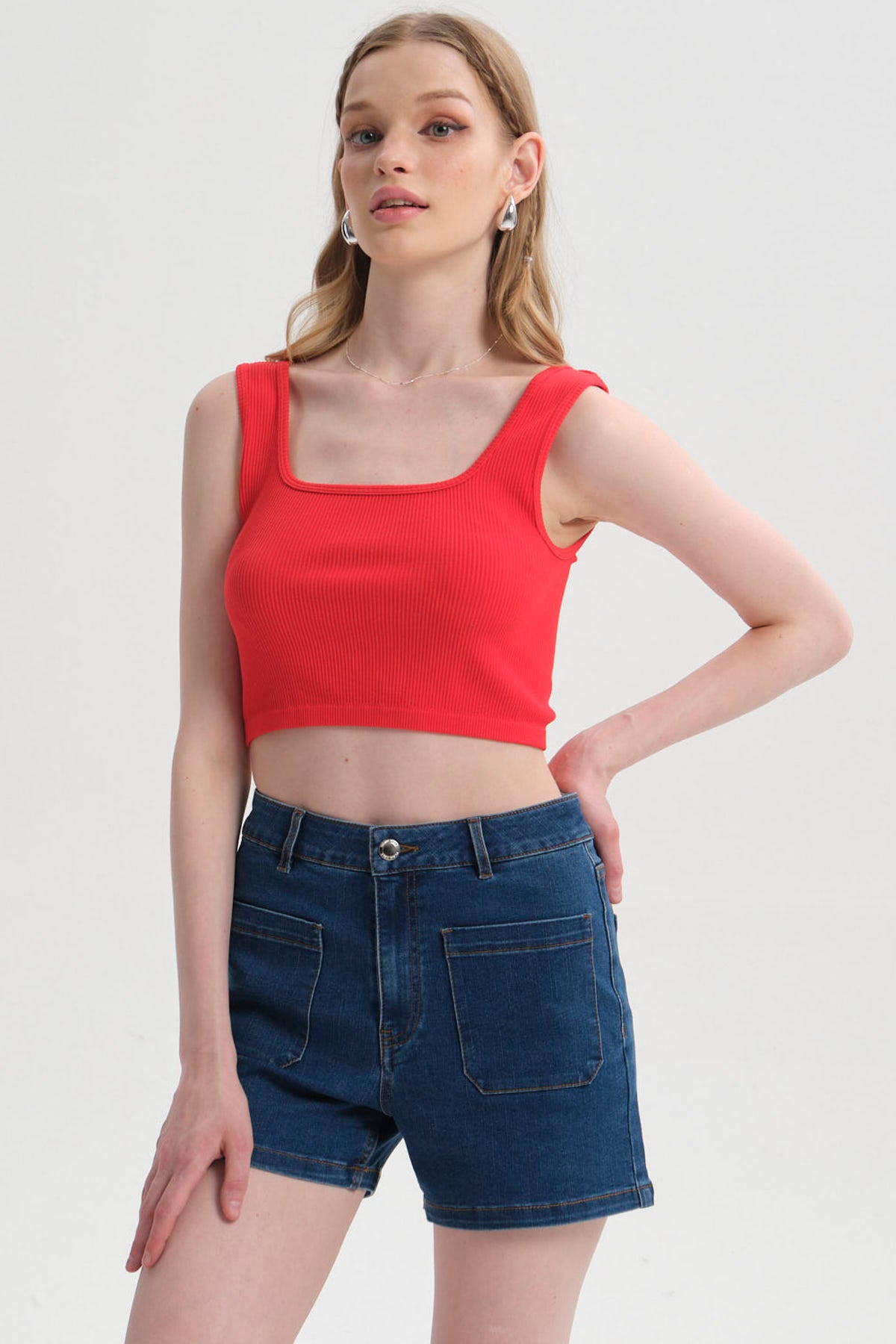 Peto Mujer Seamless Rojo