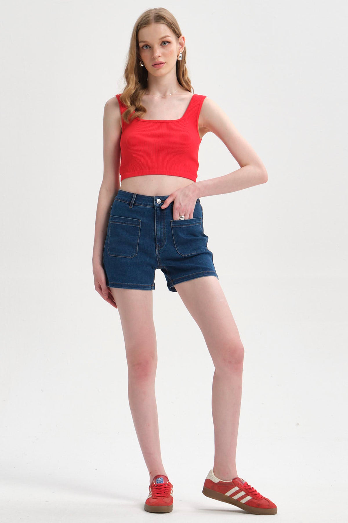 Peto Mujer Seamless Rojo