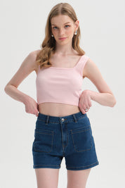 Peto Mujer Seamless Rosa