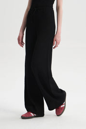 Pantalón Mujer Textura Negro