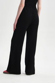 Pantalón Mujer Textura Negro