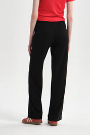 Pantalón Mujer Flare Pretina Negro