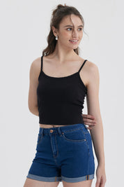 Peto Mujer Rosita Negro