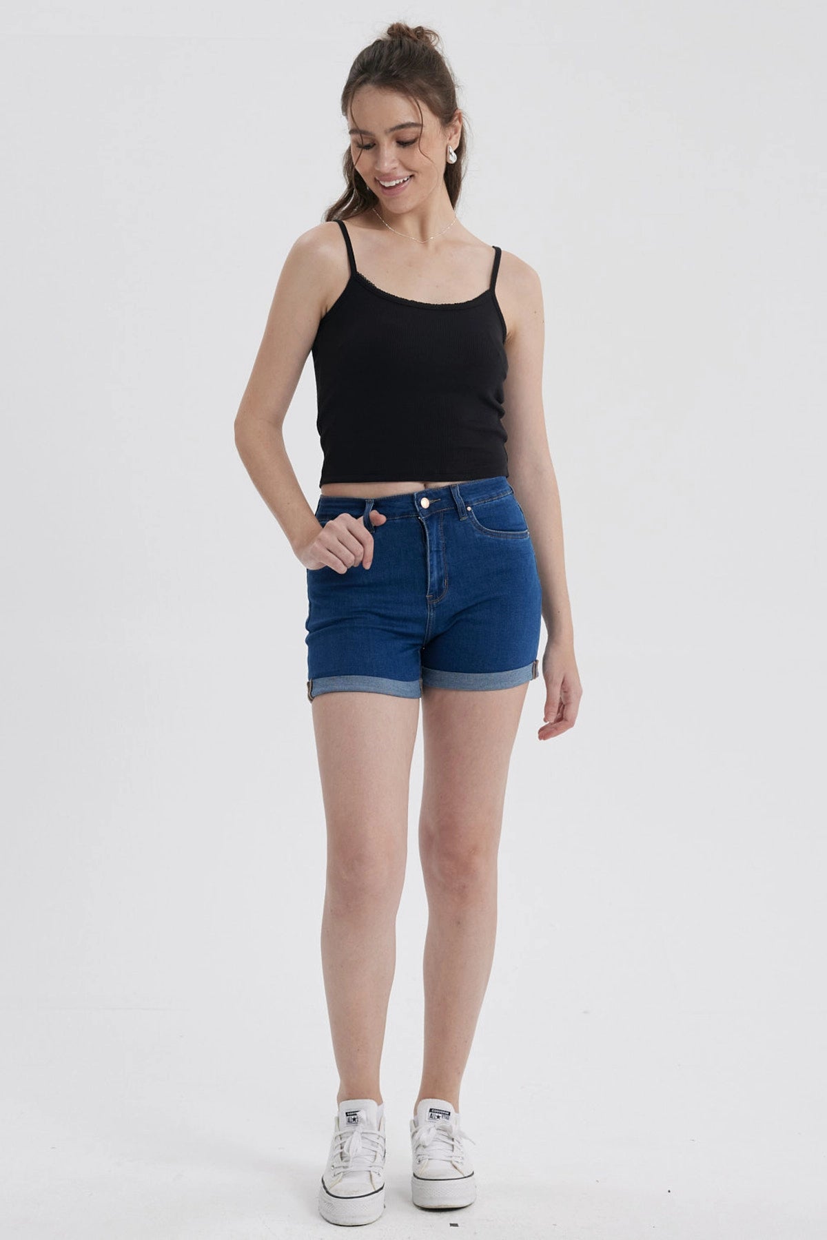 Peto Mujer Rosita Negro