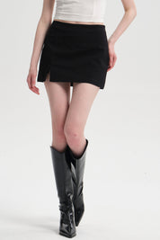 Falda Mujer Short Negro