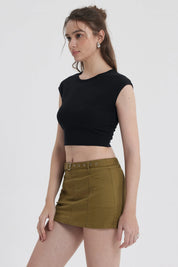 Polera Mujer Rayas Negro